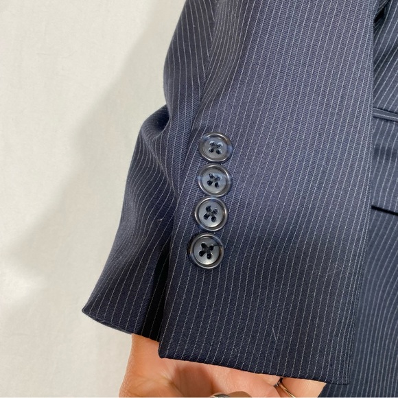 Calvin Klein Pinstripe Wool Blazer Sports Jacket Suit Jacket 40R Men’s N… - Picture 5 of 13